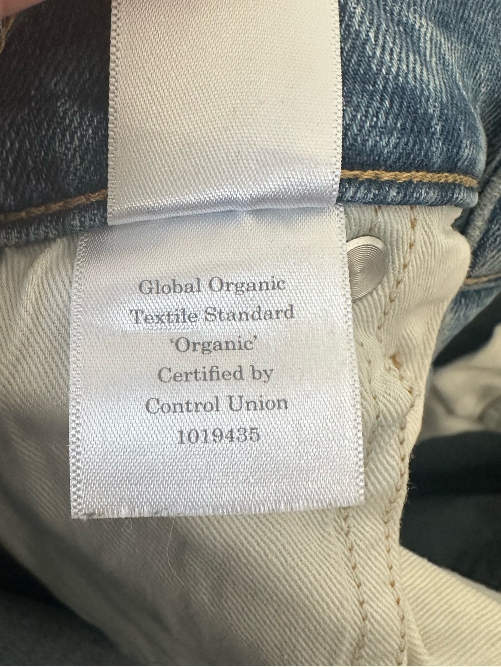 Everlane The Original Cheeky Jean Straight Leg Organic Cotton Jeans Capsule - Picture 9 of 12